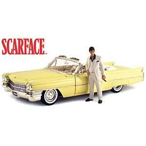  Tony Montana Scarface 1963 Cadillac Die Cast   118 