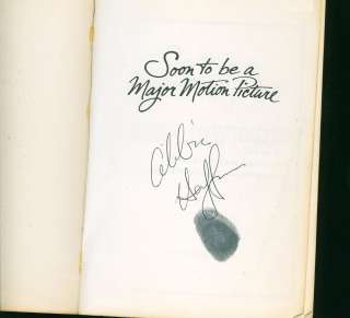ABBIE HOFFMAN signed autographed book thumb print   