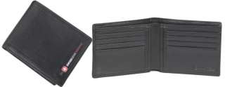 SWISS GEAR LEATHER 8 CREDIT CARD WALLET GIFT BOXED  