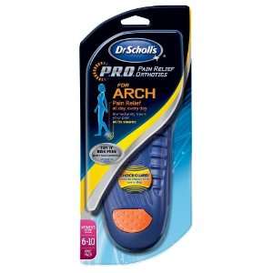  Dr Scholls Arch Pain Relief Orthotic Womens, Sizes 6   10 