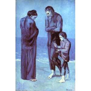 Picasso Art Reproductions and Oil Paintings: The Tragedy Oil Painting 
