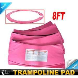  New Pink Round Trampoline Parts Accessory 8 ft Trampoline 