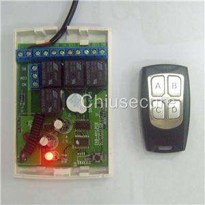 Channel Latch/Momentary Programable RF Remote Control  