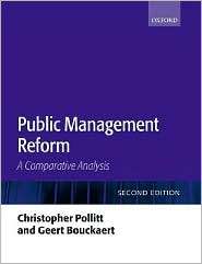Public Management Reform A Comparative Analysis, (0199268495 