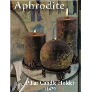  Aphrodite Series Pillar Candle Holder: Home & Kitchen