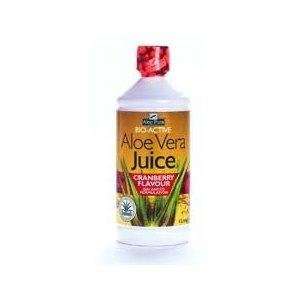  Aloe Pura Aloe Vera Juice Max Strength Cranberry 1ltr 