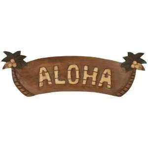  Wet Products 22 Aloha Palm Tree Sign: Home & Kitchen