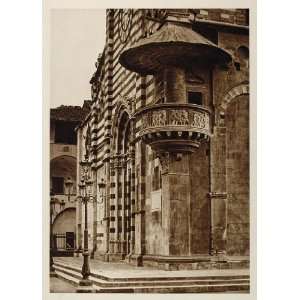   Facade Pulpit Donatello Italy   Original Photogravure