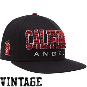   California Angels Black Fade 9FIFTY Snapback Adjustable Hat Sports