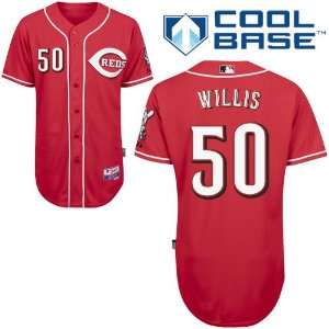  Dontrelle Willis Cincinnati Reds Authentic Alternate Cool 
