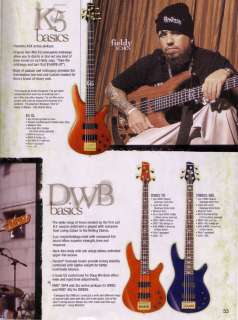 Ibanez Doug Wimbish Signature Series 5 String Bass Guitar DWB35 BBL AZ 