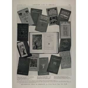 1902 Ad Doubleday Books Kim Kipling Road to Frontenac   Original Print 