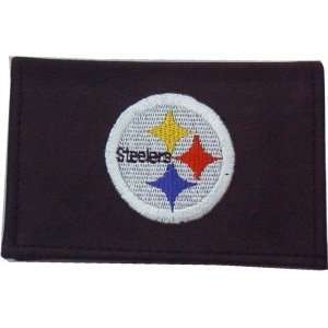    NFL PITTSBURGH STEELERS LEATHER LOGO WALLET: Sports & Outdoors