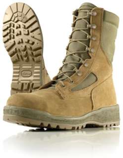 M161 WELLCO MOJAVE HOT WEATHER STEEL TOE COMBAT BOOTS  
