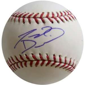  J.D. Durbin Autographed Baseball   Minnesota Twins 