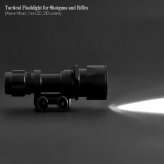Tactical Flashlight for Shotguns and Rifles (Weaver Mount, Cree LED 