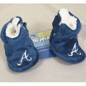    Atlanta Braves MLB Baby High Boot Slippers