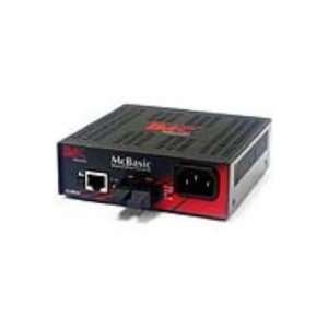 McBasic Gigabit UTP to Fiber Media Converter   1 x RJ 45 , 1 x SC   10 