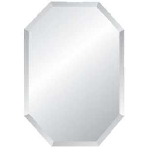  Octagonal Frameless 36 High Beveled Mirror: Home 
