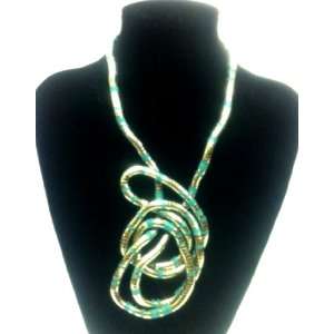  Stainless Steel Snake Bendy Jewelry Necklace Bracelet Scarf Holder 