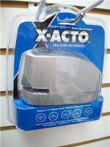 ACTO EASY TOUCH battery Operated Stapler Silver 77030  