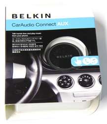 BELKIN AIRCAST CONNECT AUX HANDSFREE CAR AUDIO KIT SMARTPHONE IPHONE 