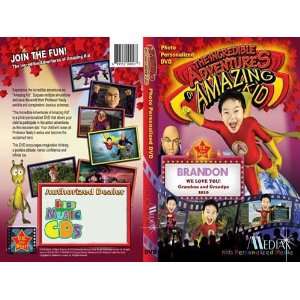   DAY SALE PRICES   Adventures of Amazing Kid Photo Personalized DVD