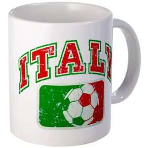   Drink Cup) Italy Italian Soccer Grunge   Italian Flag 