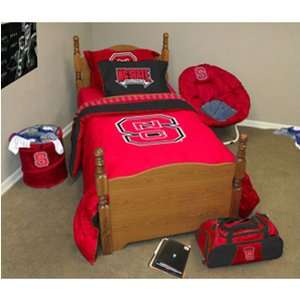  North Carolina State Wolfpack NCAA Comforter Set (Full 