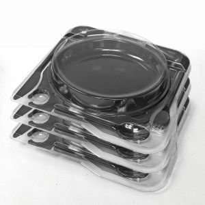  Party Plate Clear Lid: Health & Personal Care