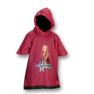   Disney Hannah Montana Girls One Size Fits All Rain Poncho Clothing