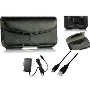  HTC EVO Design 4G Premium Pouch, Travel Wall Home Charger, USB Data 