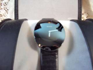 Mens RADO eSenza Minimalist BLACK Wrist WATCH Curved Sapphire Crystal 