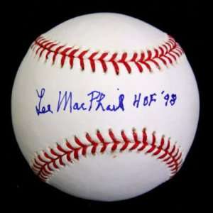  Lee MacPhail Signed Ball   OML PSA DNA   Autographed 