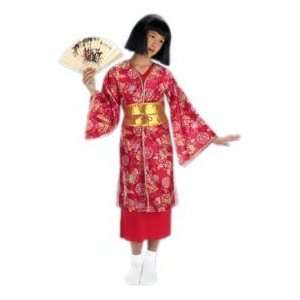  Geisha Girl Costume   Child Size 10.5   12.5 Toys & Games