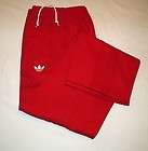 Adidas Mens Originals Beckenbauer Sport Warm Up Track Pants Scarlet L