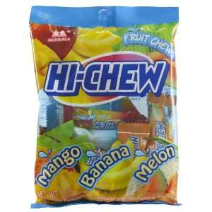 Morinaga Hi Chew Tropical Mix Bag, 3.53 Ounce