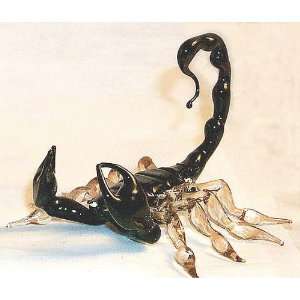  Scorpion detailed Zodiac Glass Figurine Small