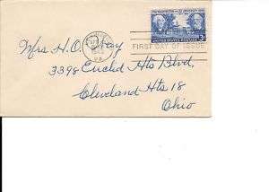 FDC 1949 Stamp of Washington & Lee University  