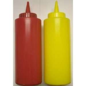  Plastic Ketchup and Mustard Dispensers Case Pack 24 