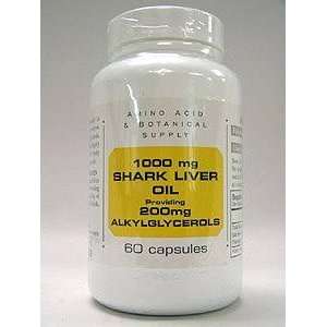 Amino Acid & Bot.   Shark Liver Oil 1000 mg 60 caps
