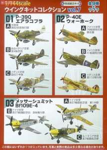   Wing Kit Vol 7 WWII Curtiss P 40E Warhawk Flying Tigers #2A  
