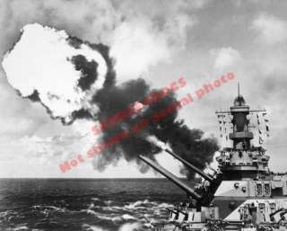 WWII 1944 USS IOWA BB 61 Pacific Battle Drill Photo  
