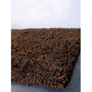  2x3 Core Shag Hand woven Rug, Brown, Carpet: Furniture 