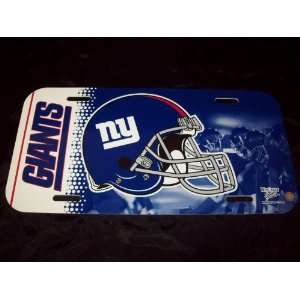  New York Giants NFL License Plate