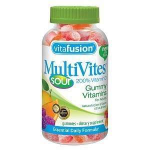  VitaFusion MultiVites Sour Gummy Vitamins for Adults   250 