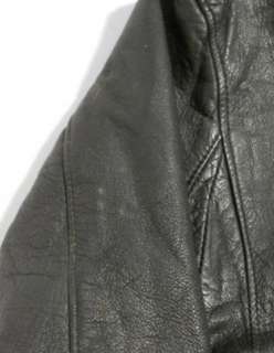Vintage 70s EDDIE BAUER Leather MOUTON COLLAR Bomber G1 STYLE Jacket 