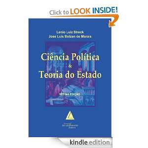 CIÊNCIA POLÍTICA E TEORIA DO ESTADO (Portuguese Edition) JOSE LUIS 