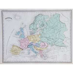  Huot Map of Ancient Europe (1867)