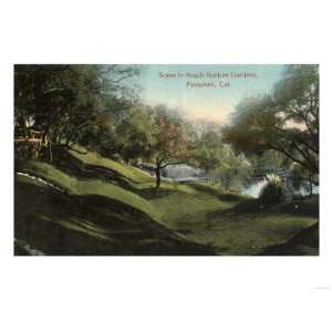     Scene in Busch Sunken Gardens Giclee Poster Print